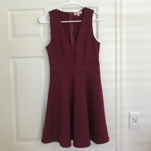 Red dress